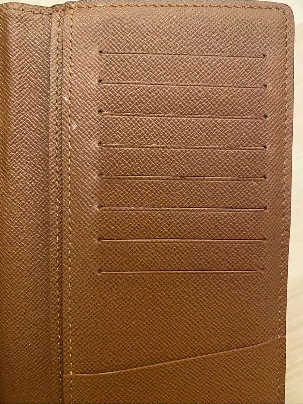 Louis Vuitton Monogram Canvas Brazza Wallet